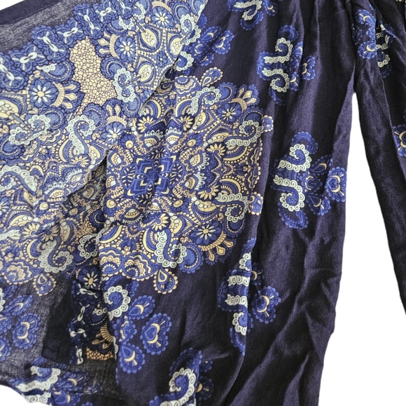 Women Open Leg BoHo Trousers - Picture 5 of 5